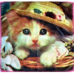 Servetėlė-nosinaitė Katinėlis